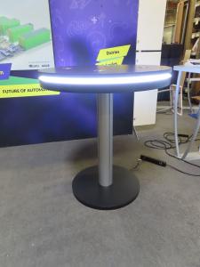 VK-1907 Hybrid Display with MOD-1453 Charging Table with Accent Lights -- View 2